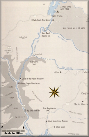 Rio Chama map courtesy Public Lands Interpretive Association