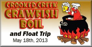 Crooked Creek Cleanup and Crawfish Boil
