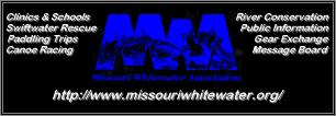 Missouri Whitewater Association - promoting whitewater paddling in the Ozarks