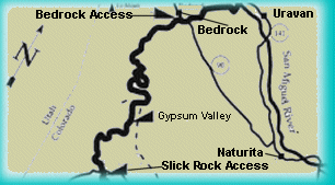 Dolores River map
