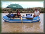 Jodi and Rick on the Green River