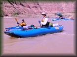 Anie and Larry on the Green River