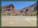 Approaching a minor rapid