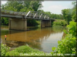 SH 142 Bridge over the river