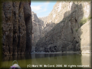 Entering Marisal Canyon